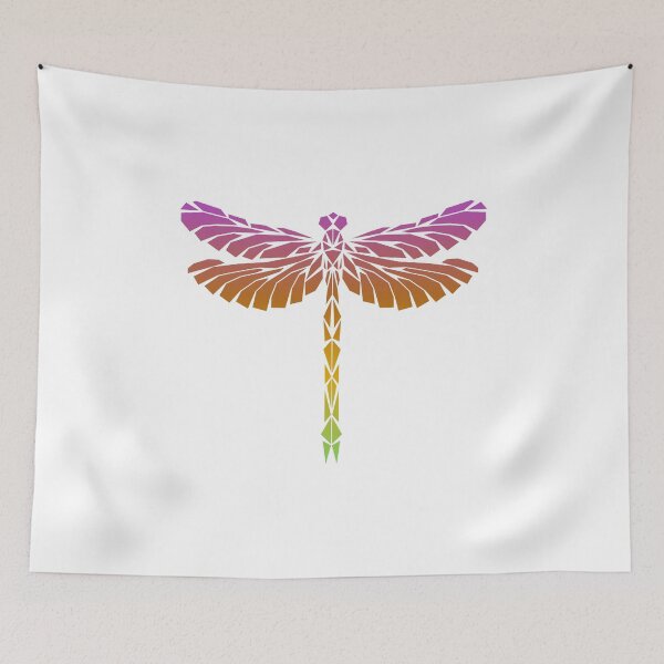 Item preview, Geometric Dragonfly - Exotic designed and sold by Espyr.Art.
