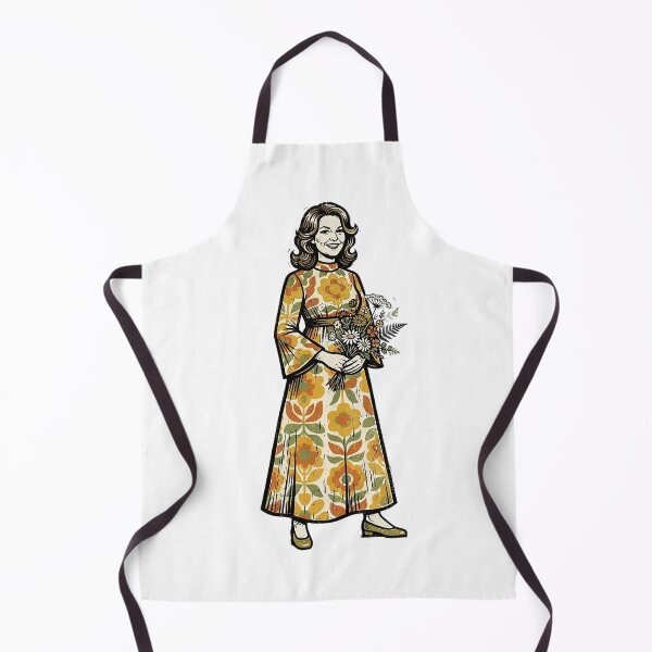Item preview, Retro Groomsmaid With Bouquet designed and sold by eduardoroa22.