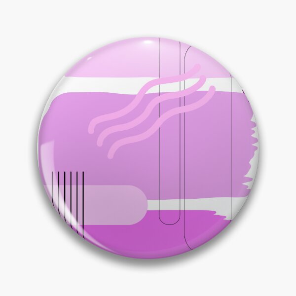 Item preview, Purple-ish Pink Abstract Shapes – Modern Colorful Geometric Art designed and sold by Khadique.