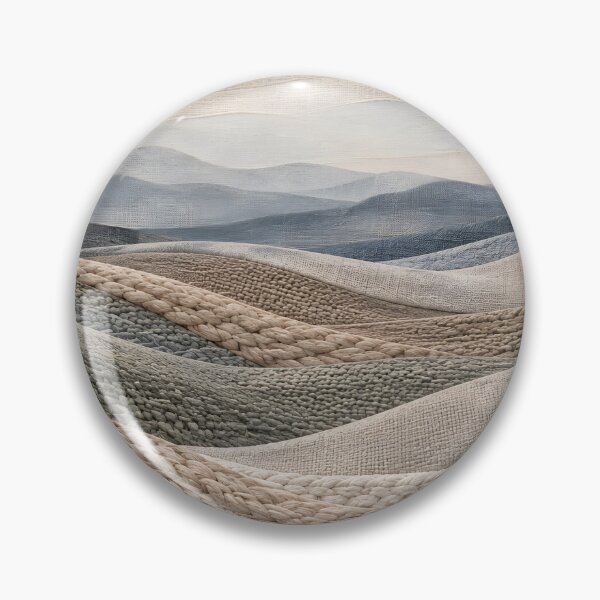 Item preview, Textile Landscape - Woven Fabric Hills in Neutral Earth Tones designed and sold by Agnisherl.