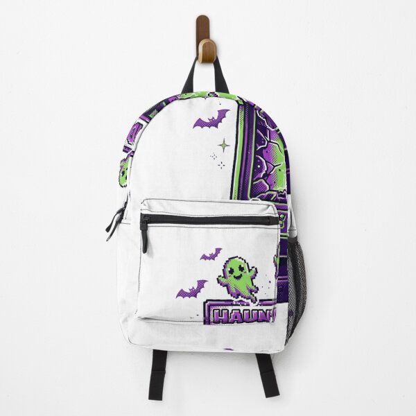 Item preview, Haunted Arcade — Retro Pixel Ghost Arcade Cabinet 90s Halloween Shirt designed and sold by PulsivoxRecords.