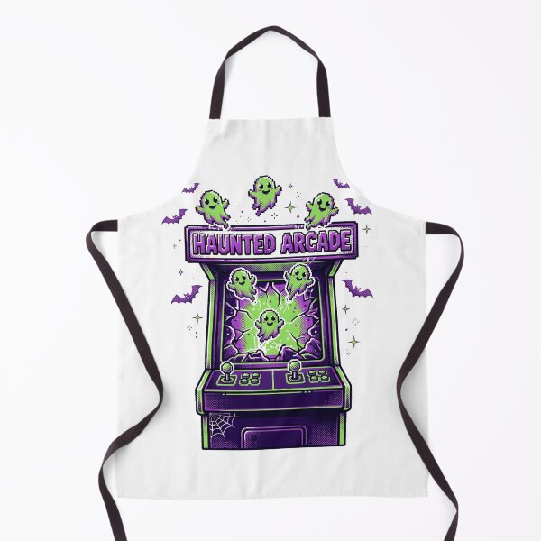 Item preview, Haunted Arcade — Retro Pixel Ghost Arcade Cabinet 90s Halloween Shirt designed and sold by To Err Is To Be Human.