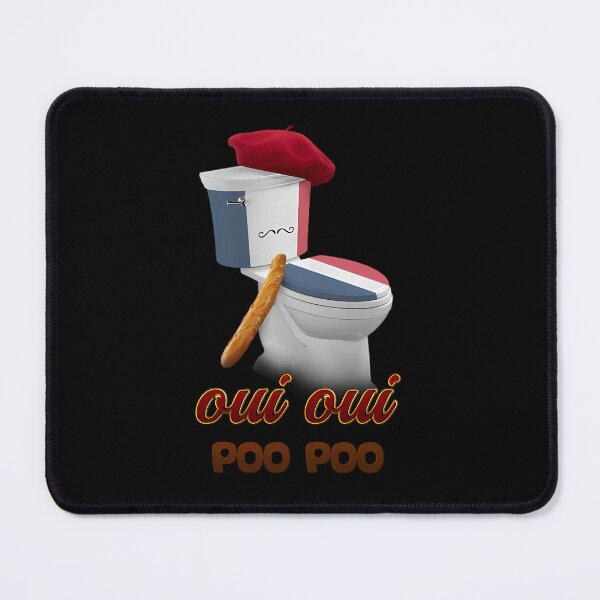 Item preview, Oui Oui Poo Poo French Toilet designed and sold by AmandaMasten.