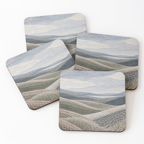 Item preview, Textile Landscape - Woven Fabric Hills in Neutral Earth Tones designed and sold by Agnisherl.