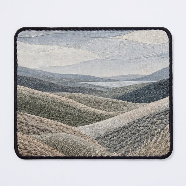 Item preview, Textile Landscape - Woven Fabric Hills in Neutral Earth Tones designed and sold by Agnisherl.