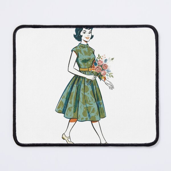 Item preview, Retro Groomsmaid Walking designed and sold by eduardoroa22.