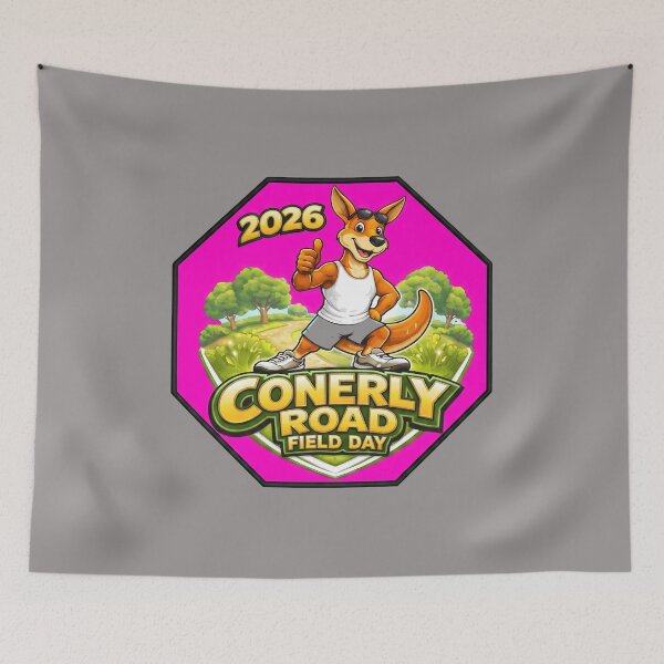Item preview, 2026 Conerly Road Field Day Kangaroo Mascot Shirt-13 designed and sold by DominikWagner.