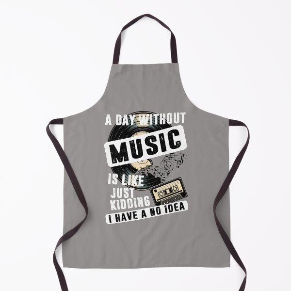 Item preview, A Day Without Music Is Like Just Kidding T-Shirt-73 designed and sold by DominikWagner.