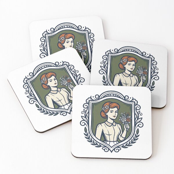 Item preview, Retro Groomsmaid Crest designed and sold by eduardoroa22.