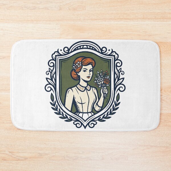 Item preview, Retro Groomsmaid Crest designed and sold by eduardoroa22.