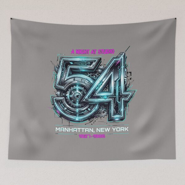 Item preview, A Night At Studio 54 Manhattan Retro Graphic-21 designed and sold by DominikWagner.