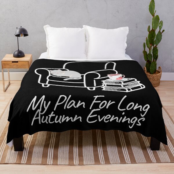 Item preview, My Plan For Long Autumn Evenings. designed and sold by Dinasshop.