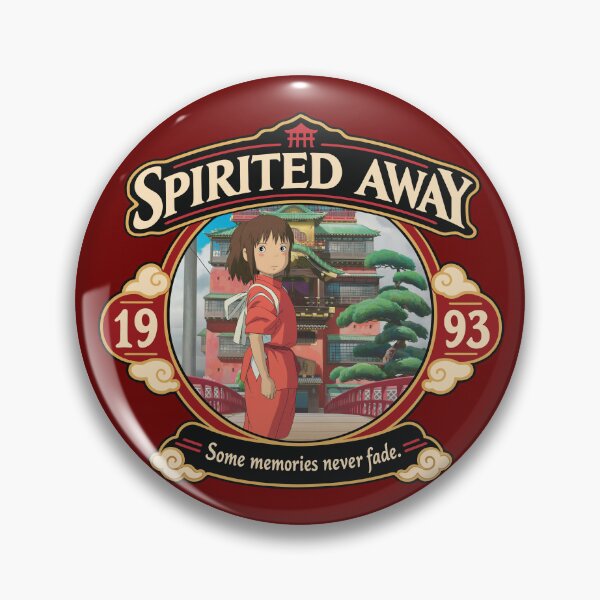 Artikelvorschau, Chihiro-Badehaus-Anstecker aus Spirited Away – Spirited Away-Kunst entworfen und verkauft von killem667.