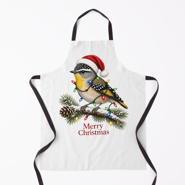 Item preview, Merry Christmas Spotted Pardalote – Cute Australian Christmas Bird designed and sold by SVALANART.
