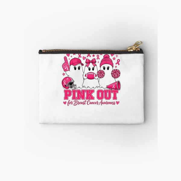 Item preview, Pink Out Football Ghosts Breast Cancer Awareness designed and sold by AARABwino.