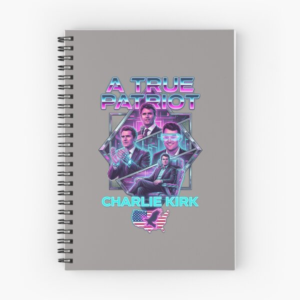 Item preview, A True Patriot Charlie Kirk Collage T-Shirt-77 designed and sold by DominikWagner.