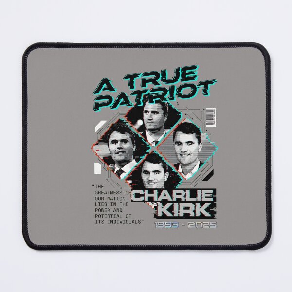 Item preview, A True Patriot Charlie Kirk Tribute 1993-2025-26 designed and sold by DominikWagner.