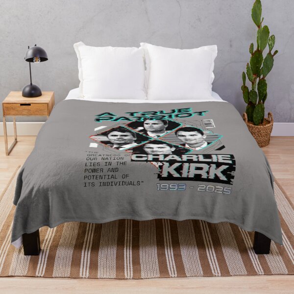 Item preview, A True Patriot Charlie Kirk Tribute 1993-2025-26 designed and sold by DominikWagner.