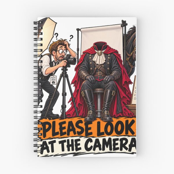 Item preview, Funny Headless Horseman ID Photo – Look at the Camera designed and sold by EwelinaBa.