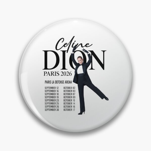 Item preview, Celine Dion Paris 2026 designed and sold by speakmanArt.