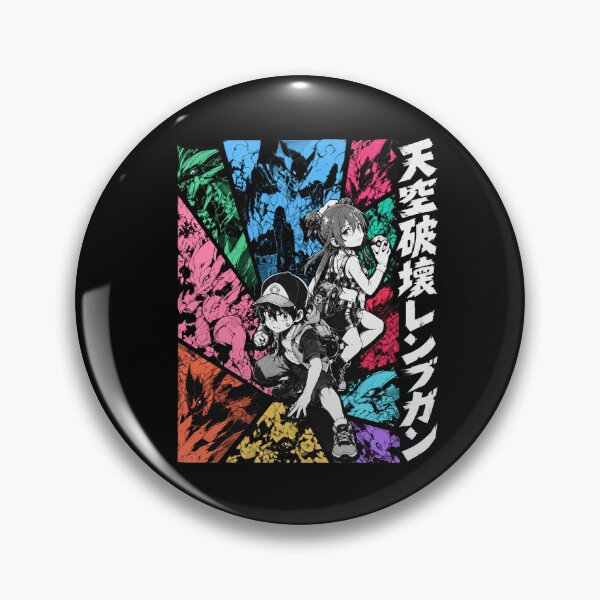 Item preview, Gurren Lagann Collage designed and sold by AzulAdams.