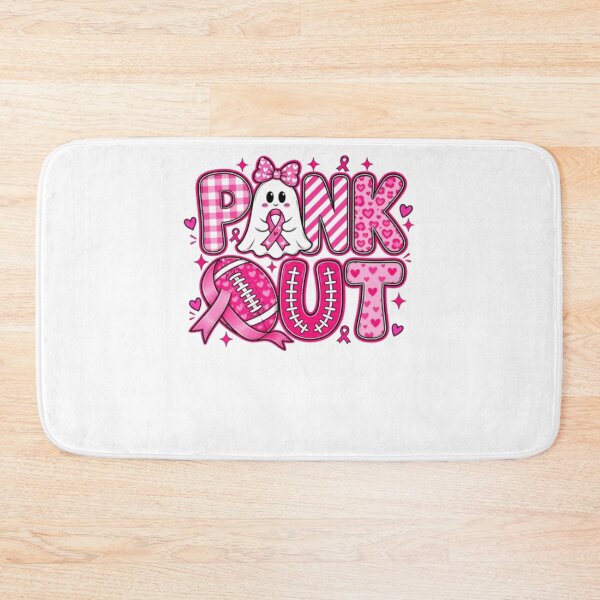 Item preview, Pink Out Game Day Football Breast Cancer Awareness October designed and sold by AARABwino.