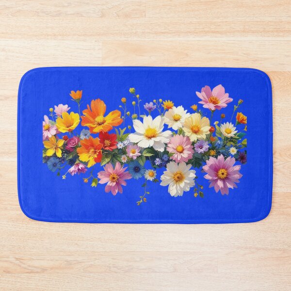 Item preview, Vibrant Wildflower Meadow Floral Pattern Print designed and sold by VeleS68.