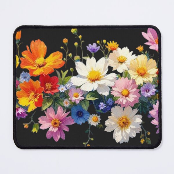 Item preview, Vibrant Wildflower Meadow Floral Pattern Print designed and sold by VeleS68.