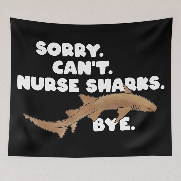 Item preview, Nurse shark designed and sold by NicGrayGraphic.