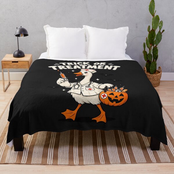 Item preview, Trick Or Treatment Halloween Nurse Shirt, Funny Goose Meme Nurse Tee, Retro Spooky Season RN Shirt, Doctor Summerween TShirt designed and sold by greatmar1.