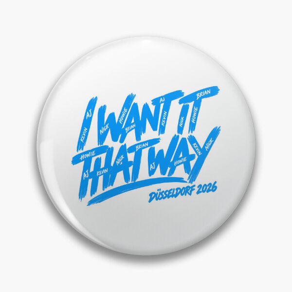 Item preview, I Want It That Way Düsseldorf 2026 designed and sold by amelia5zebq2.