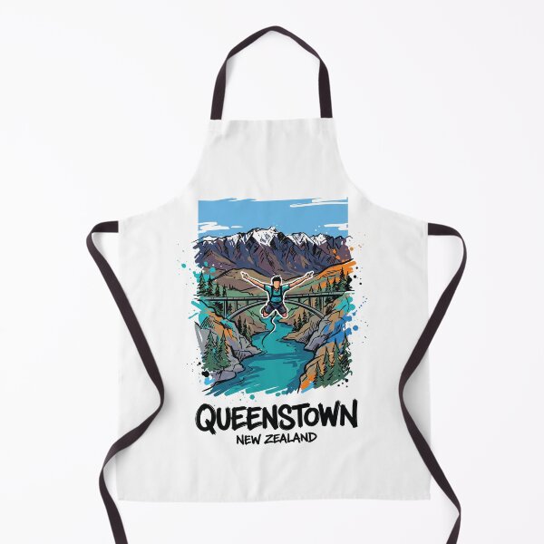 Item preview, Queenstown Bungee New Zealand Adventure Art designed and sold by Merch by Das Design Studio.