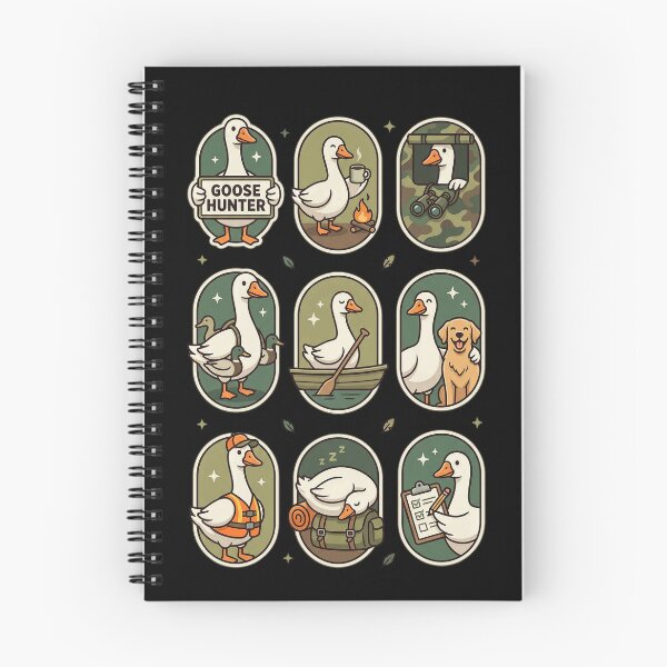 Item preview, Cute Goose Hunter Outdoor Adventure Designs designed and sold by marry treasures.
