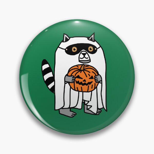 Item preview, Funny Halloween Raccoon designed and sold by ellenhenry.