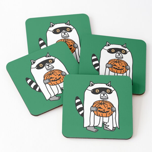 Item preview, Funny Halloween Raccoon designed and sold by ellenhenry.
