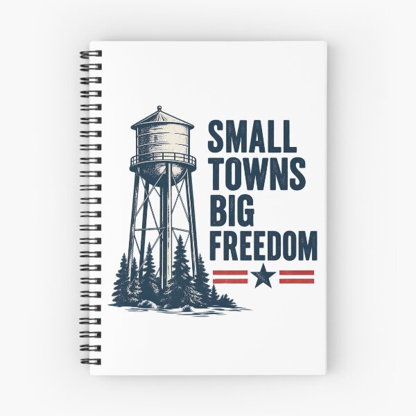 Item preview, Small Towns Big Freedom Americana designed and sold by lecroyhouse.