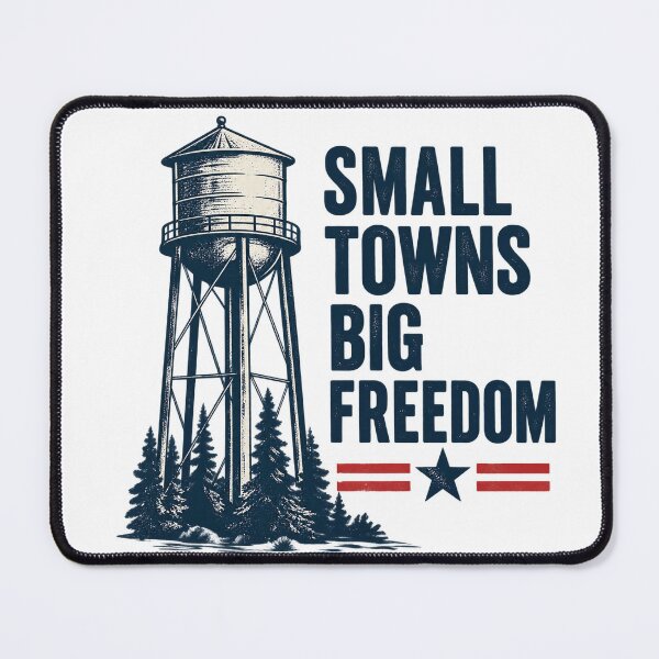 Item preview, Small Towns Big Freedom Americana designed and sold by lecroyhouse.