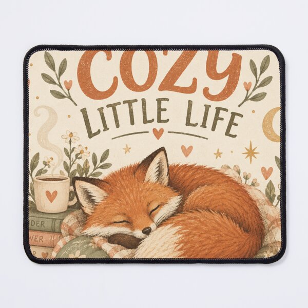 Item preview, Cozy Little Life Sleeping Fox designed and sold by Willow Sky.
