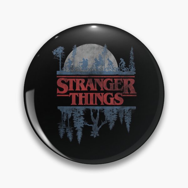 Item preview, Stranger Things Blue Shadow Upside Down designed and sold by MaceonPi.