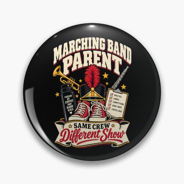 Artikelvorschau, Marching Band Parent Same Crew Different Show entworfen und verkauft von Ridaelb.
