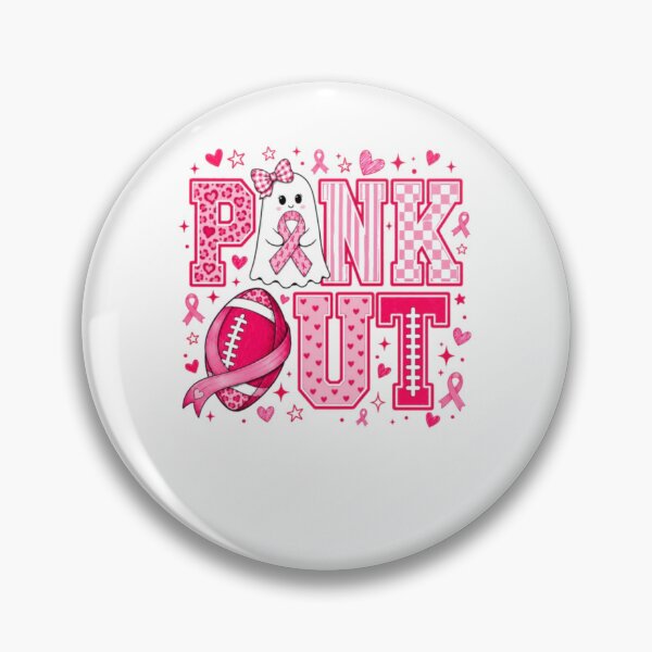 Item preview, Pink Out Game Day Football Breast Cancer Awareness October designed and sold by AARABwino.