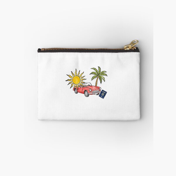 Item preview, Vintage Car & Passport Illustration - Sunny Road Trip designed and sold by aztrends.