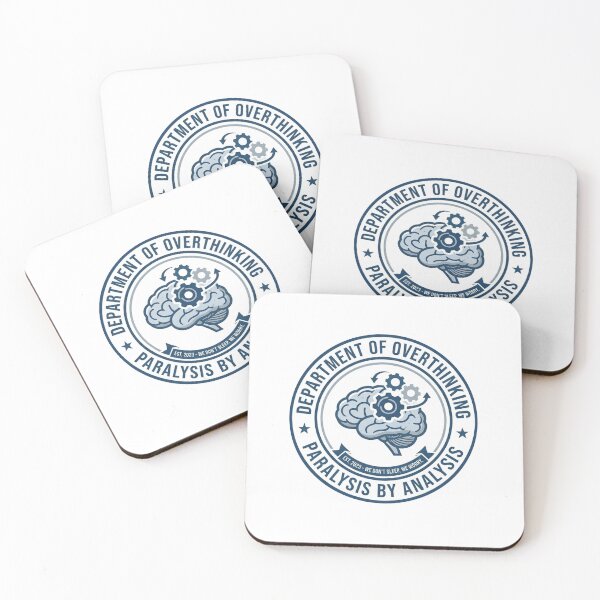 Item preview, Department of Overthinking Funny Office Humor designed and sold by UnofficiallyDropped.