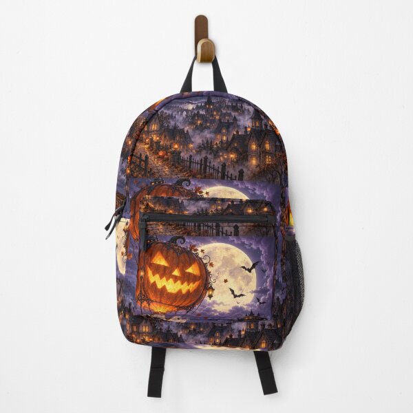 Item preview, Midnight Flight Over Halloween Hollow designed and sold by Kimberly Palmer.