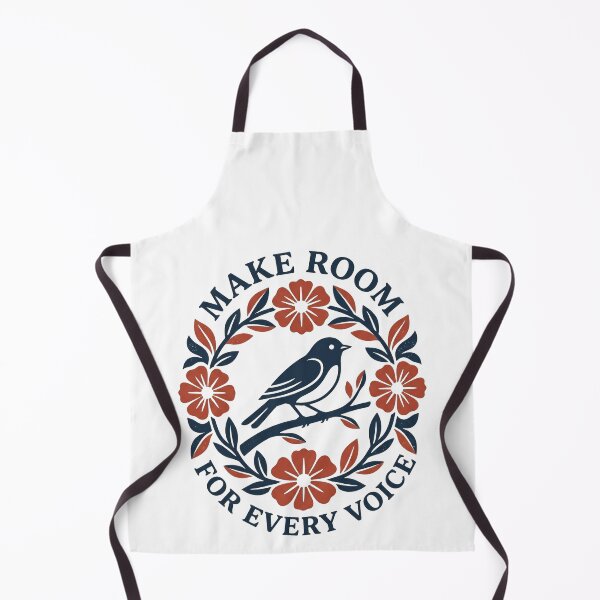 Item preview, Make Room For Every Voice Bird Floral Wreath designed and sold by marry treasures.