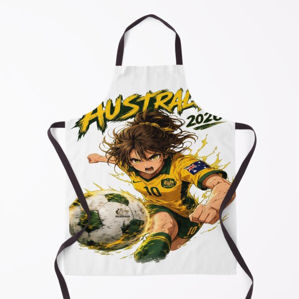 Item preview, Australia 2026 – Anime Soccer Hero Illustration World Cup 2026 designed and sold by 4U---Store.