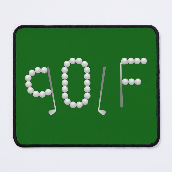 Item preview, Golf Clubs and Balls Sport Typographic Green Art designed and sold by CreativeArtistL.