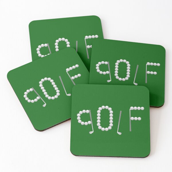 Item preview, Golf Clubs and Balls Sport Typographic Green Art designed and sold by CreativeArtistL.