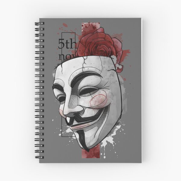 Item preview, V for Vendetta. No AI. designed and sold by Inked T.