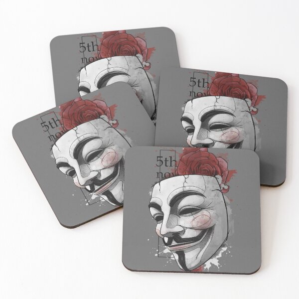 Item preview, V for Vendetta. No AI. designed and sold by Inked T.